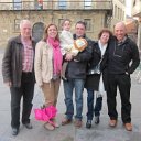 Astorga. Con Noelia, Joaquin, David y Encarnita